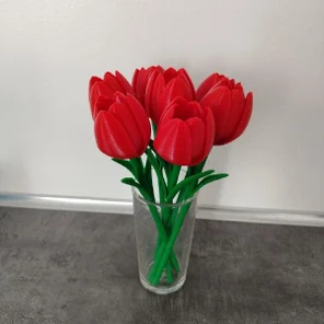 Искусственные Тюльпаны 7шт
